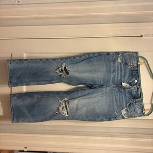 American eagle size 16 short curvy straight stretch